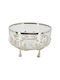Artekko Branch Decorative Bowl Silver 34x34x22cm