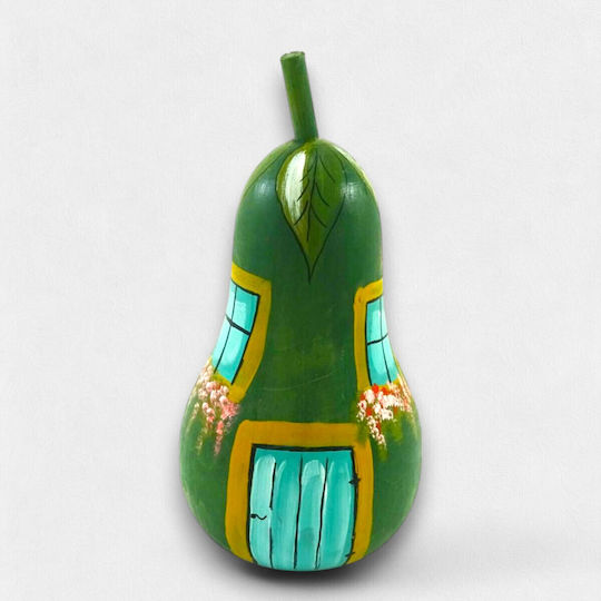 Artifact Money Box Wooden Multicolored 11x11x18cm