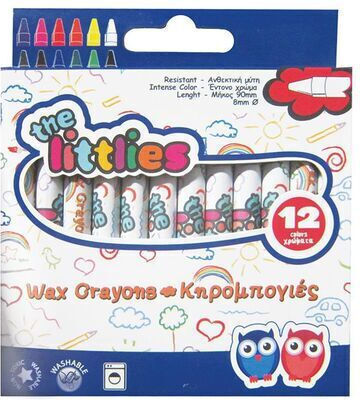 The Littlies Crayons Set 12 Colours