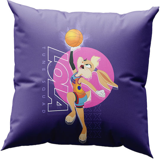 Beauty Home Παιδικό Διακοσμητικό Μαξιλάρι Space Jam Lola Πολύχρωμο 40x40εκ.