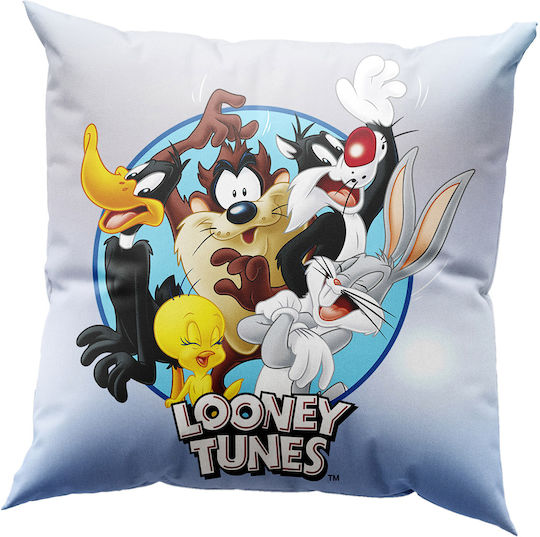 Beauty Home Παιδικό Διακοσμητικό Μαξιλάρι Looney Tunes Πολύχρωμο 40x40εκ.