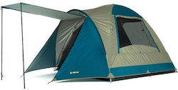 OZtrail Tasman 4v Dome Camping Tent Blue for 4 People