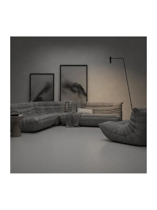 Πουφ Πολυθρόνα Togo Γκρι 70x103x70cm