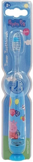 Peppa Pig Kids Toothbrush Blue Children's Toothbrush with Light 2+ Years