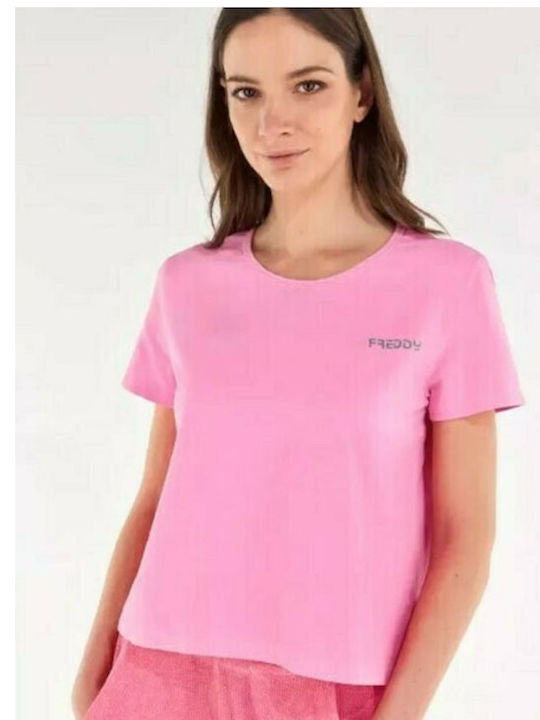 Freddy Damen T-shirt Pink