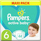 Pampers Πάνες με Αυτοκόλλητο Maxi No. 6 για 13-18kg 44τμχ