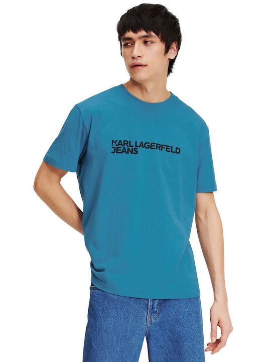 Karl Lagerfeld Herren T-Shirt Kurzarm Grün