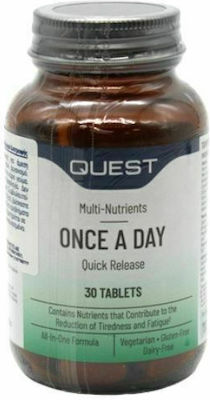 Quest Multi-nutrients Once A Day Quick Release Vitamina pentru Întărirea Sistemului Imunitar 30 file