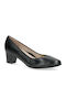 Anatomic Leather Black Low Heels