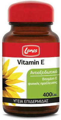 Lanes Vitamin E Βιταμίνη για Αντιοξειδωτικό 400iu 30 κάψουλες