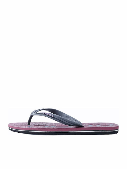 Profile Logo Slapi Bărbați Flip Flops Gri