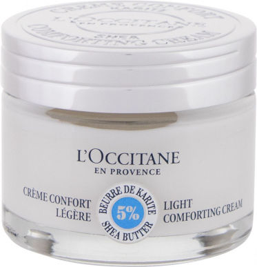 L'Occitane Shea Butter Светлина Крем Лице Ден 50мл