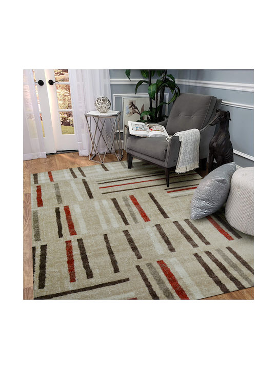 Saray Home Geometric Χαλί Ορθογώνιο Πολύχρωμο 2...