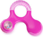 Suavinex Teething Ring with Gel made of Silicone for 6 m+ Fuchsia 1pcs