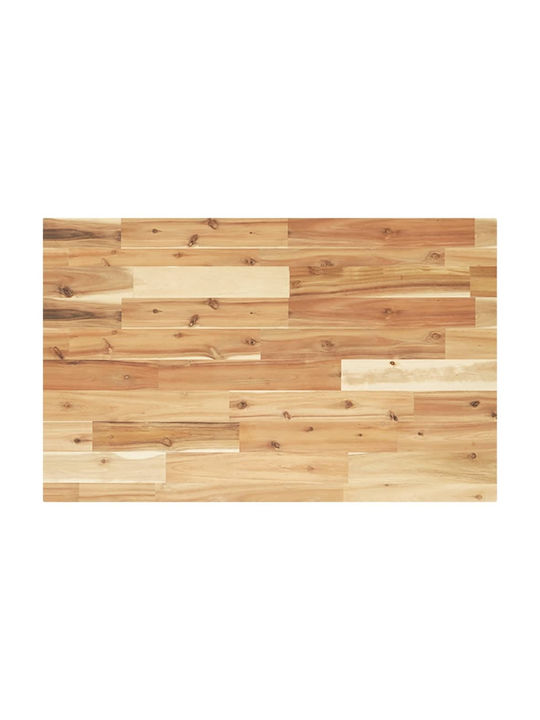 vidaXL Rectangular Office Desk Surface made of Solid Wood Acacia 60x50x4cm 4008852 1pcs