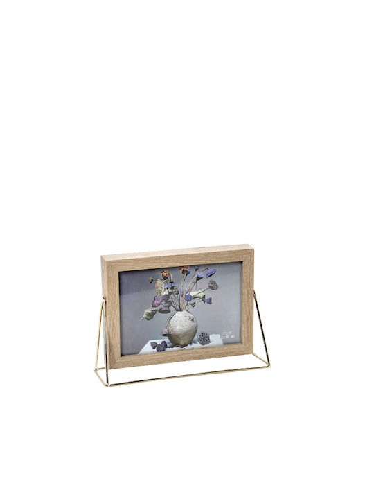Espiel Wooden Photo Frame with Gold Frame 4 Pieces