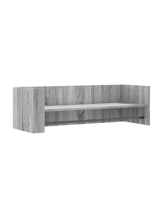 Shelf Wall Grey 100x35x30.5cm