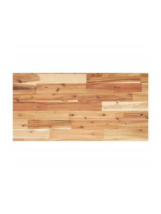 vidaXL Rectangular Office Desk Surface made of Solid Wood Acacia 60x40x2cm 4008812 1pcs