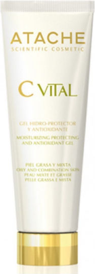 Atache C Vital Гел за Лице против Несъвършенства и Акне с Витамин C 50ml