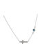 Goldsmith Damen Kreuz aus Silber mit Kette