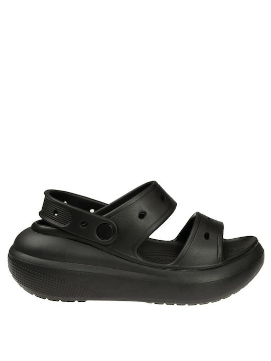 Jelly Vitamin Women's Flat Sandals in Black Color