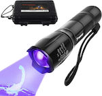 Wiederaufladbar Taschenlampe LED UV Wasserdicht mit maximaler Helligkeit 300lm