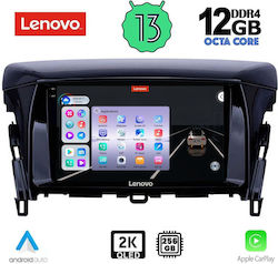 Lenovo Ηχοσύστημα Αυτοκινήτου για Mitsubishi Eclipse Cross BMW X1 / X3 / X4 2018> (Bluetooth/USB/AUX/WiFi/GPS/Apple-Carplay/Android-Auto) με Οθόνη Αφής 9"