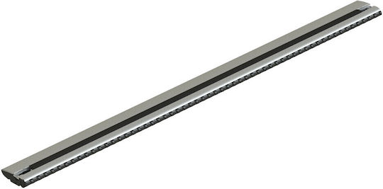 Nordrive Μπάρα Οροφής Αλουμινίου 64εκ. για Citroen CX για Αυτοκίνητα με Εργοστασιακές Μπάρες (Σετ με πόδια) Ασημί