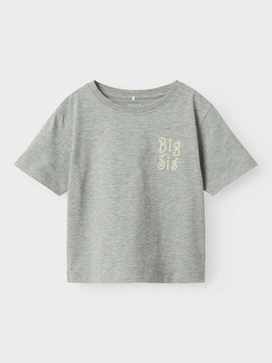 Name It Kids Blouse Short Sleeve grey