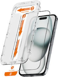 Crong Gehärtetes Glas 2Stück (iPhone 15)