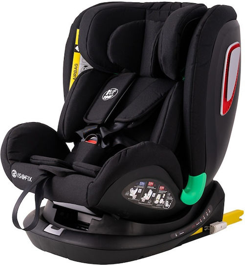 Buf Boof Platinum Deluxe Autositz i-Size mit Isofix Black Jeans 0-36 kg