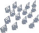 Uncle George Tile Levelling Tool 1mm 95pcs