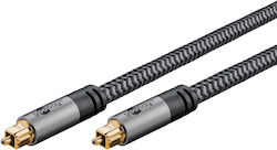 Goobay Optical Audio Cable TOS male - TOS male Μαύρο 3m (22698)