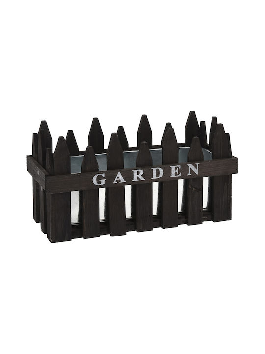 Σχέδιο Planter Box 35x18cm in Black Color 430001020