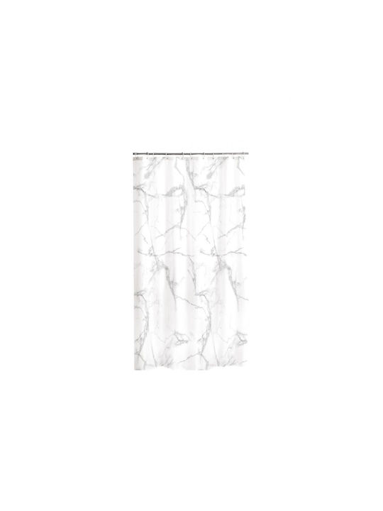 Plastona Shower Curtain 180x200cm White
