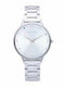 Radiant Men's Watch 38mm Battery with Silver Metal Bracelet