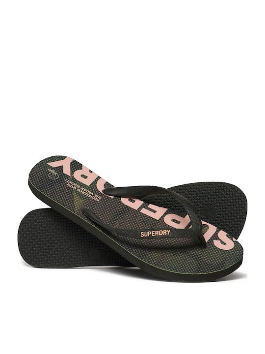 Women's Flip Flops in Black Color