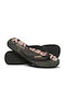 Women's Flip Flops in Black Color