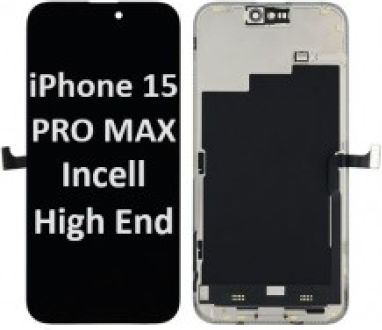 Screen with Touch Mechanism for iPhone 15 Pro max (Black)