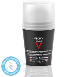 Vichy Homme Anti-Transpirant Deodorant 72h Roll...