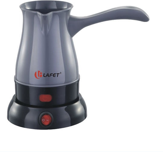 Lafet Electric Greek Coffee Pot 600W with Capacity 300ml Gray