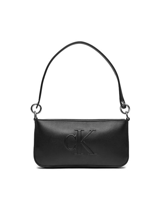 Calvin Klein Women's Pouch Shoulder Black