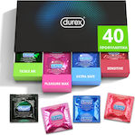 Durex Προφυλακτικά Surprise Me Premium Variety Pack Λεπτά με Ραβδώσεις 40τμχ