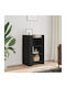 Shelf Unit Storage Wooden L45xW35xH75cm