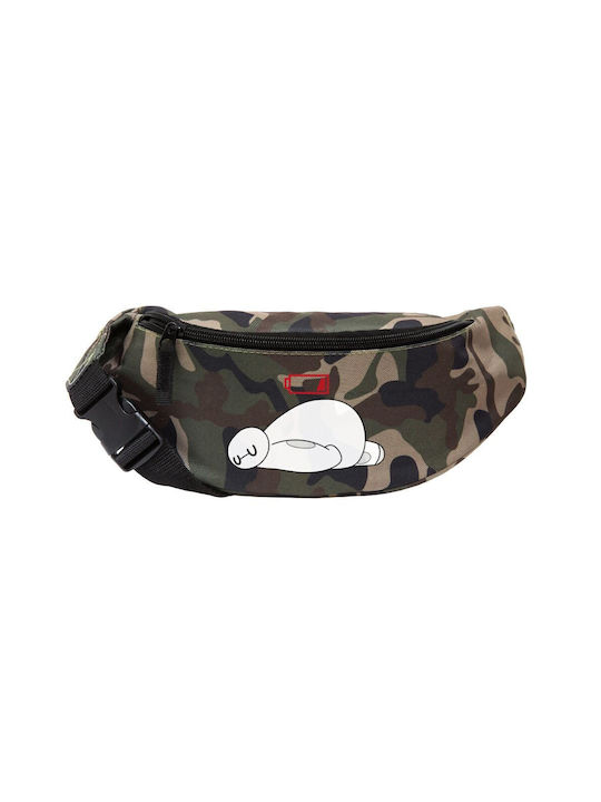 Baymax Battery Low Unisex Waist Bag Banana Colo...
