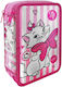 Disney Marie 503233 Pencil Case Full with 3 Compartments Blue