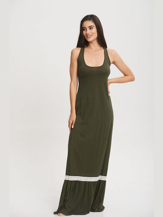 Olala Maxi Kleid Grün