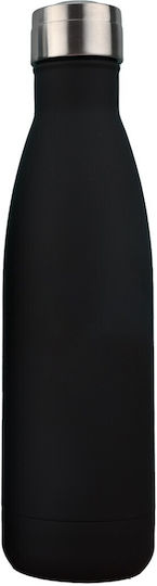 Tpster Flasche Thermosflasche Rostfreier Stahl 500ml Black