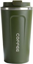 Tpster Bottle Thermos Stainless Steel 500ml Green
