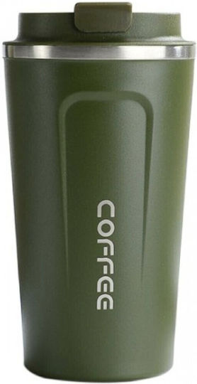 Tpster Flasche Thermosflasche Rostfreier Stahl 500ml Green